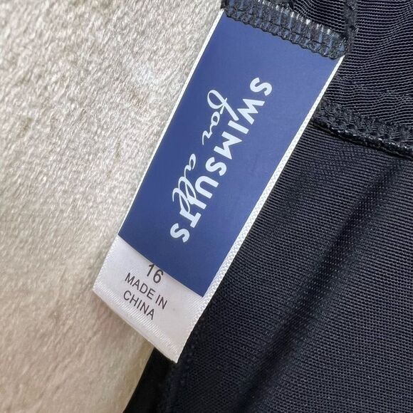 Swimsuits For All Fringe Bandeau One Piece - Picture 6 of 15